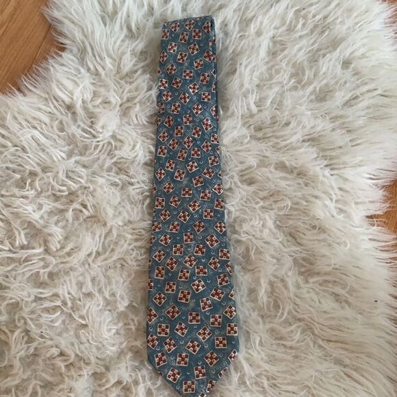 Fendi Printed Silk Tie - Picture 3 of 5